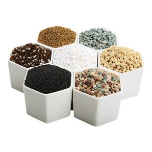 多肉铺面土陶粒 小白石 虹彩石 水藻沙 绿沸石 黑金沙 火山石装饰