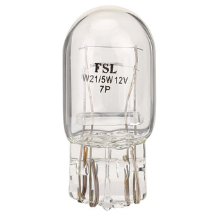 佛山照明汽车灯泡 T20双丝大插泡 W21/5W 1891 7443 刹车灯泡尾灯