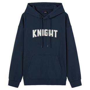 热风2025年秋季新款男士时尚字母印花卫衣街头流行宽松百搭上衣