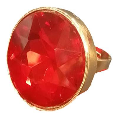 钻石戒指莫桑石夸张道具嘻哈夸张