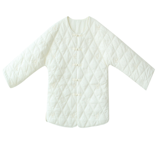 江南范新中式夹棉绣花短外套保暖冬季搭配旗袍的小袄复古改良版