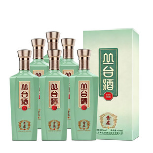 【旗舰店】丛台酒青柔41度浓香型白酒丛台青柔口粮酒450ml*6瓶