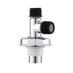 洗衣机下水止逆阀防反水三通地漏