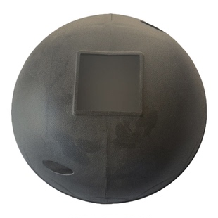 户外儿童滑梯钢管立柱保护罩配件方形地罩柱子脚套底座螺丝保护罩