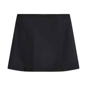 班尼路秋冬款潮流韩版休闲短裙a字裙纯色简约校园风时尚半身裙女