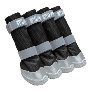 佳美乐狗鞋软底不掉脚中大型犬防水防滑边牧金毛拉布拉多高筒雨鞋