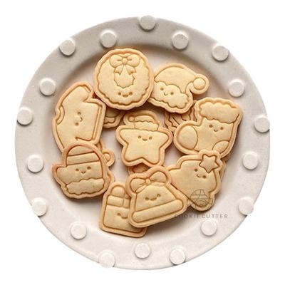 新款圣诞节日式可爱姜饼人饼干模