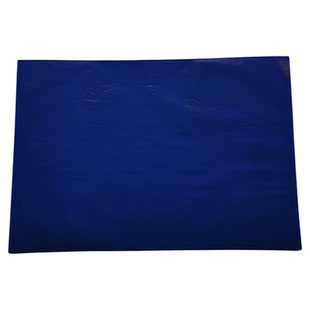 薄型单面蓝色复写纸A4过底纸描图蓝印纸复印纸拓蓝纸可反复使用