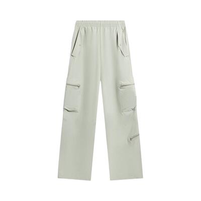 李宁女印花运动长裤运动裤