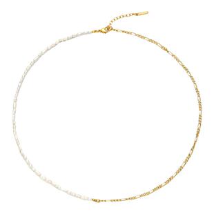 SCHAWLOW肖洛天然珍珠项链轻奢小众设计感春夏百搭颈链锁骨链配饰