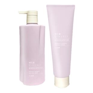 栖花里洗发水重组胶原白修护滋养洗发乳官方旗舰店舒润去屑蜂蜜