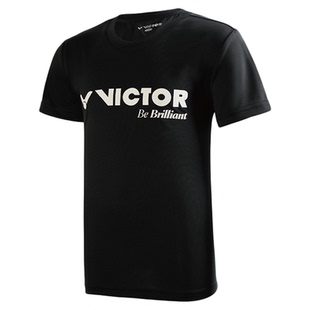 旗舰店正品victor胜利儿童羽毛球服小孩子运动短袖速干T恤男女童