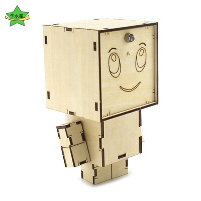 千水星小方盒机器人模型玩教具