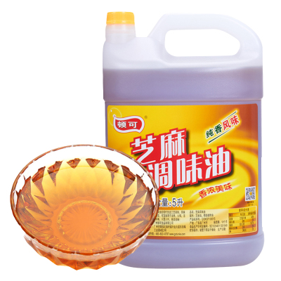 顿可芝麻调味油】油碟商用5L*4桶