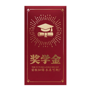 2026高档利是封个性创意新年红包大号烫金奖励专用定制学生奖学金