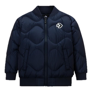 匡威儿童装男童羽绒服夹克2件套冬季新款保暖外套一衣三穿套装潮