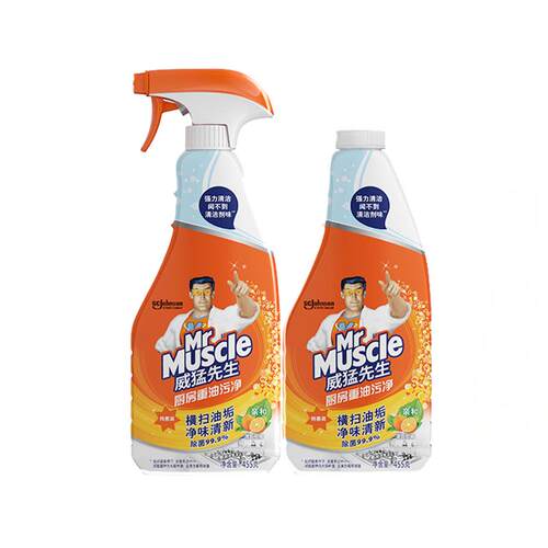 威猛先生油污净厨房油烟去油污强力顽固油污渍清洁剂油烟机清洗剂