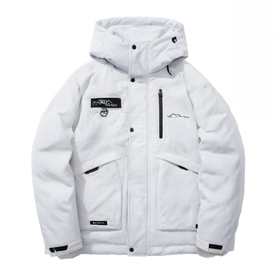 鸭鸭新山系系列短款情侣羽绒服