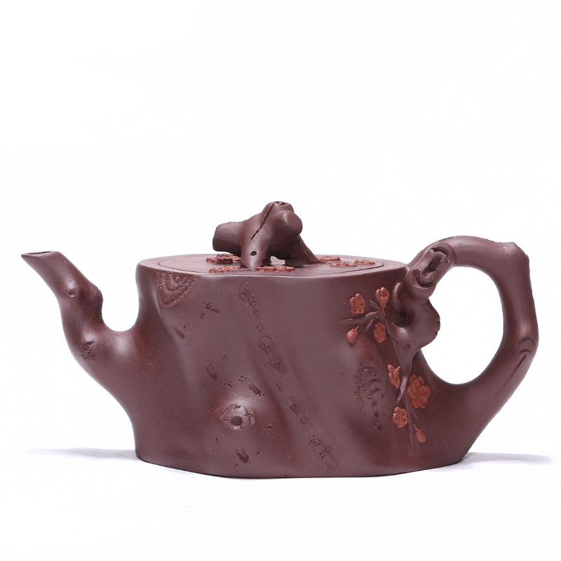 宜兴紫砂壶原矿紫泥手工茶具茶壶