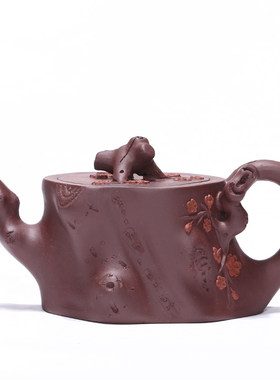 宜兴紫砂壶原矿紫泥手工茶具茶壶