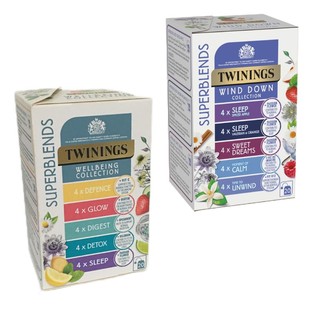 UK版川宁花草茶5款组合装独立信封装袋泡茶20包Twinings