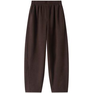 XII BASKET十二篮商场同款25冬新款休闲舒适直筒裤百搭通勤长裤女