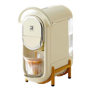 艾尔菲德胶囊咖啡机家用办公小型胶囊粒咖啡机粉意式机礼物便携式