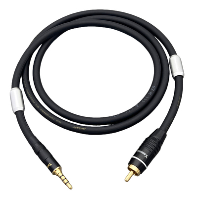 3.5同轴线3.5MM转RCA单莲花MOJO