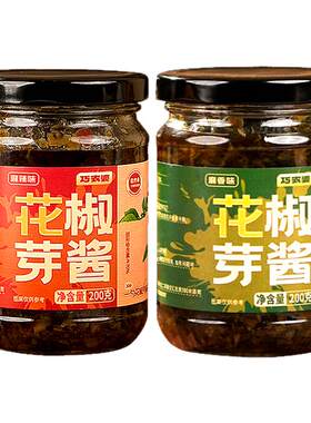 巧农婆花椒芽下饭酱200g即食