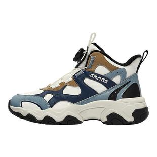 安踏儿童男童休闲鞋二棉鞋加绒加厚保暖运动鞋童鞋冬季大童棉靴子