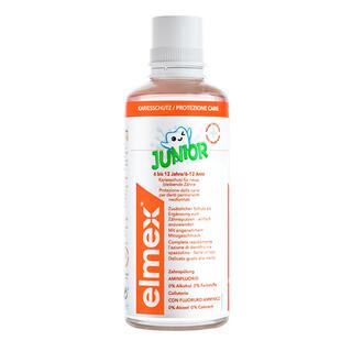 elmex艾美适6-12岁儿童防蛀含氟温和固齿漱口水0酒精不辣口正品