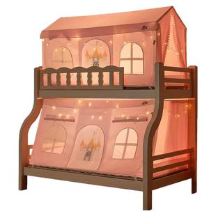 上下铺蚊帐家用卧室儿童上下床子母床2025新款遮光床上游戏帐篷2m