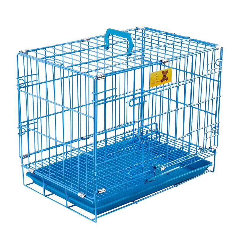 加粗折叠家用外出中型犬边牧狗笼