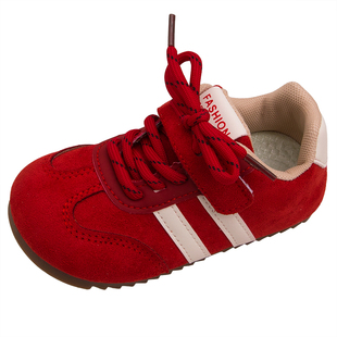 儿童运动鞋2025春秋新款男童鞋子女童休闲板鞋低帮德训鞋宝宝单鞋