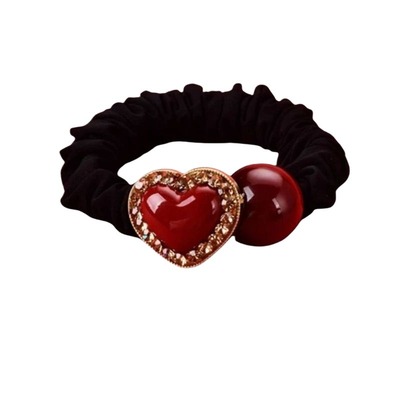 韩版爱心小肠发圈|超1.9万次加购