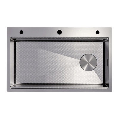 迈锐博不锈钢水槽台上大单槽