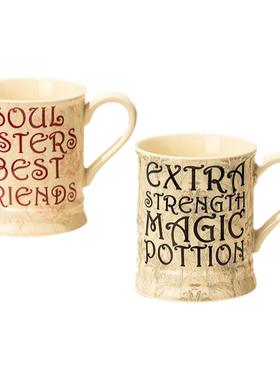 陶瓷水杯复古家居早餐杯