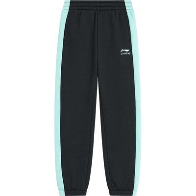 李宁童女官方正品卫裤童装