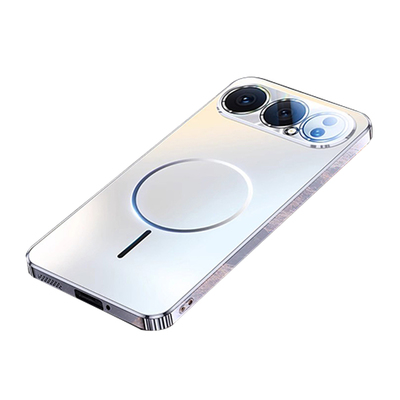 【磁吸磨砂】适用荣耀500pro手机壳新款500镜头全包honor400超薄磨砂防摔简约高级感400PRO男女款情侣保护套P