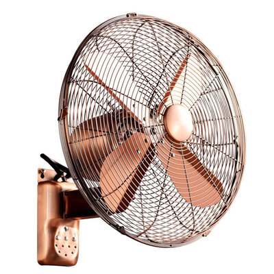 金属壁扇挂壁商用家用怀旧仿古铁叶挂墙扇饭店复古大风强力电风扇