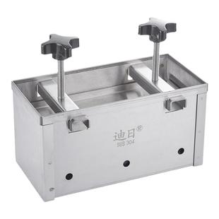 压肉模具盒304不锈钢方砖肉压熟牛羊肉豆腐商用卤猪头肉焖子工具