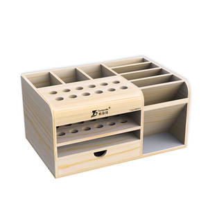 马园多功能收纳盒 手机维修桌面收纳架 螺丝刀插盒工具零件盒