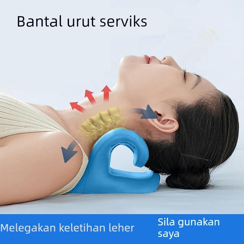 颈椎托举器支撑手动弹性颈部指压牵引枕按摩器专用枕头矫正器