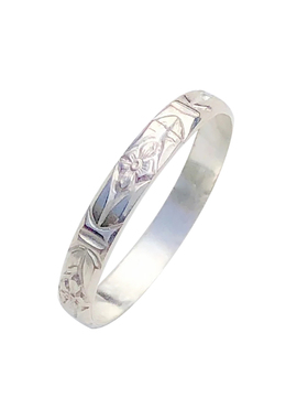 925纯银复古戒指食指环