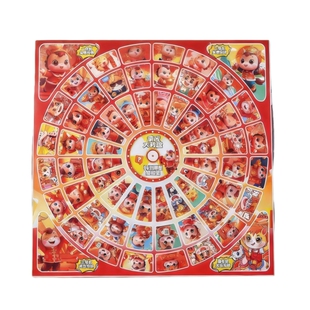 马年大转盘洞洞乐盲盒疯狂动物城戳戳乐儿童新年礼物玩具小马挂件