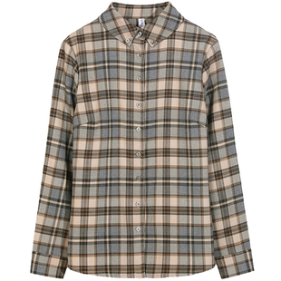 长袖欧货衬衫2025新款春秋广东普宁出口衬衣磨毛短薄绒女别致加厚