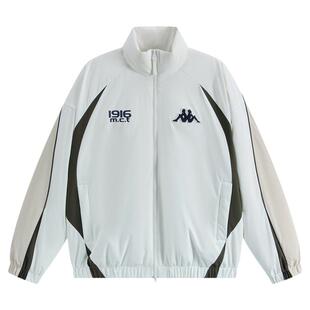 Kappa卡帕运动羽绒服女2026新款冬情侣立领鸭绒赛车服保暖外套男