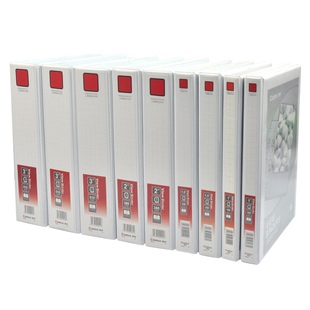 齐心文件夹三面插页a4四孔两孔活页夹加插封面打孔彩色夹白夹快劳夹三孔档案夹试卷分类夹卷子收纳资料册夹