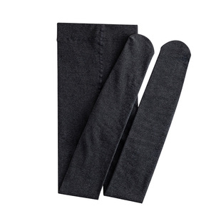 淡时光烟灰色平纹连裤袜女外穿春秋冬美腿显瘦加绒加厚保暖打底袜