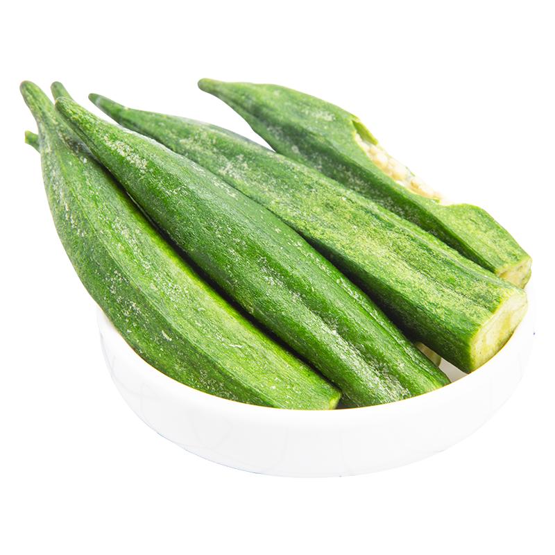 秋葵脆500g即食袋装散装脱水